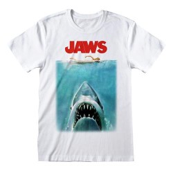 Heroes Inc. - Maglietta T-shirt Lo Squalo The Jaws Poster Taglia M